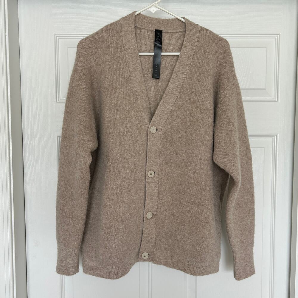 Lululemon Alpaca Wool-Blend Cardigan Sweater Men's Small